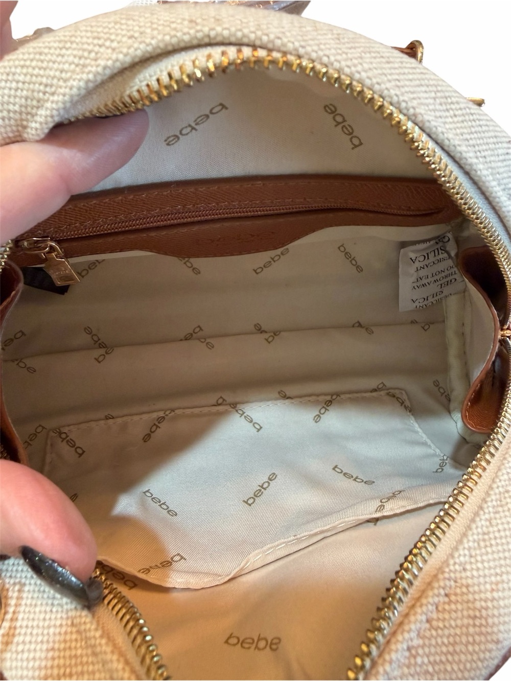 bebe Caramel White Bowler
(MSRP $109) - Picture 4 of 5